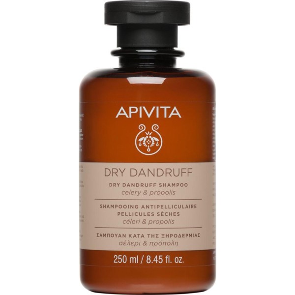 Apivita dry dandryff champu anti-caspa 250ml